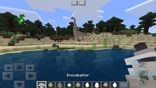 Jurassic Craft Mod for MC Pocket Edition screenshot 2