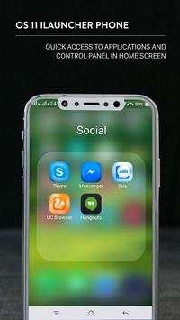 OS11 Launcher - Phone X Launcher Themes & Icons screenshot 2