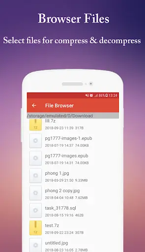 Supper Rar - UnRar - UnZip screenshot 4