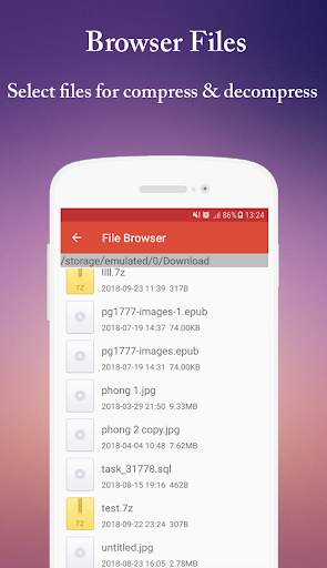 Supper Rar - UnRar - UnZip screenshot 4