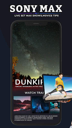 SonyMax Guide Live Set Max Shows, Movies Tips screenshot 2