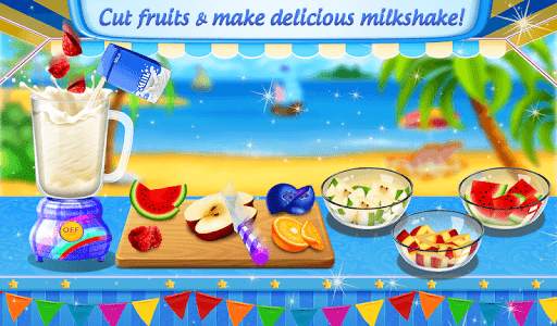 Milkshake Maker Chef- Frozen Smoothie Cooking screenshot 12