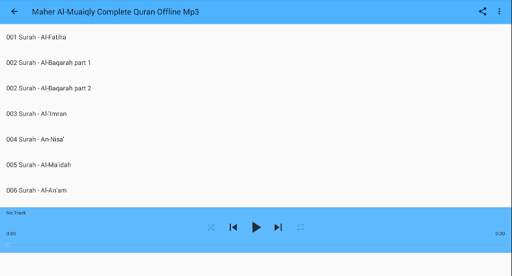 Maher Al-Muaiqly Complete Quran offline Mp3 screenshot 3