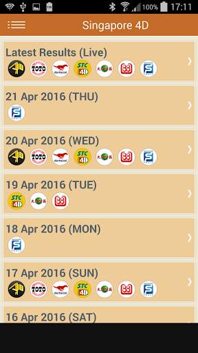 Malaysia and SG 4D Result screenshot 6