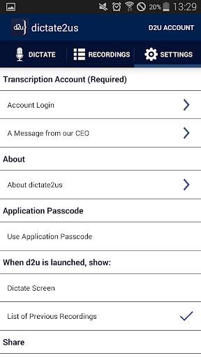 dictate2us: Audio Recorder & Transcription screenshot 7