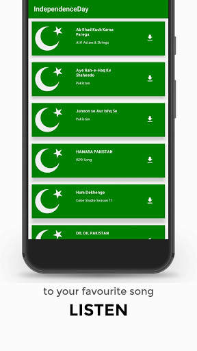 Pakistani Milli Naghmay 14 August Independence screenshot 3