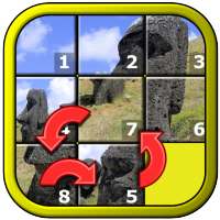 Kids Slide Puzzle World logo