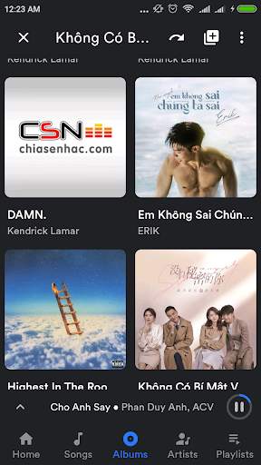 KoKo  Player: Power and Beauty music player screenshot 1