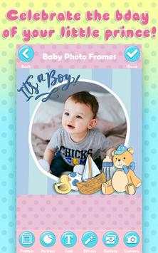 Baby Photo Editor – Cute Baby Stickers screenshot 6
