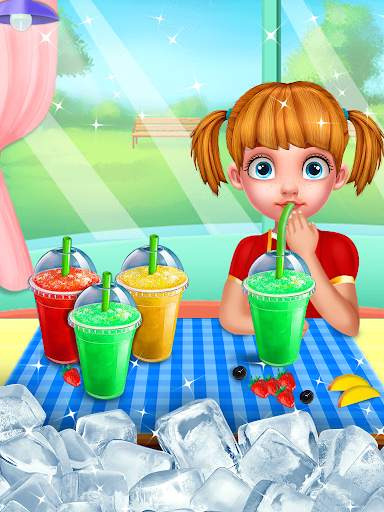 Icy Slushy Maker Cooking Game screenshot 3