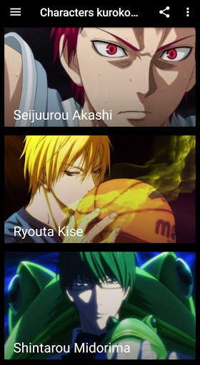 Kuroko No Wallpaper Basket Offline screenshot 3
