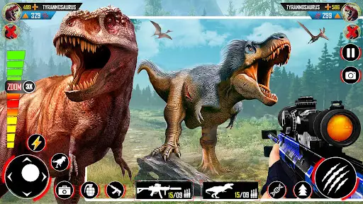 Wild Dino Hunting Gun Games screenshot 4