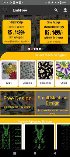 EMB FREE - Embroidery design Shopping App screenshot 3