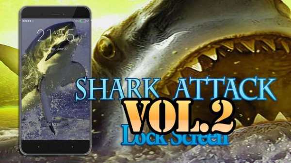 Shark Attack Lock Screen V.2 screenshot 3