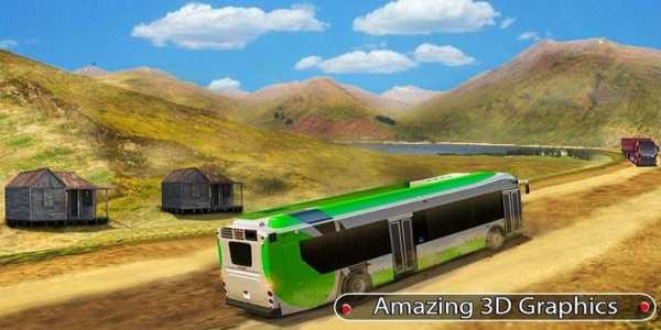 2k19  Hill climb Tourists Transport  pick Mega Bus screenshot 1