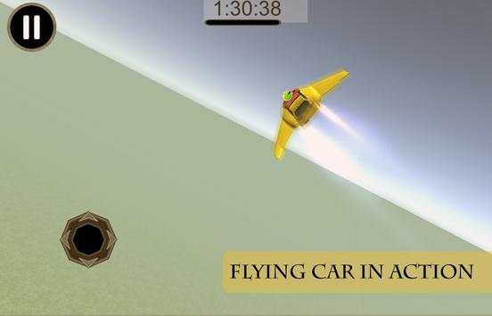 Futur Flying Car Racing screenshot 1