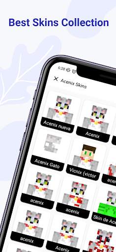Acenix Skins for Minecraft screenshot 1