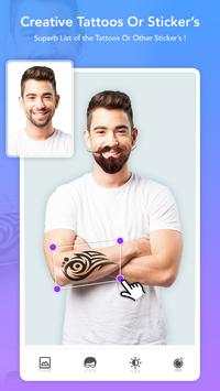 HairArt Beard Style Man Mustache Photo Editor 5 تصوير الشاشة