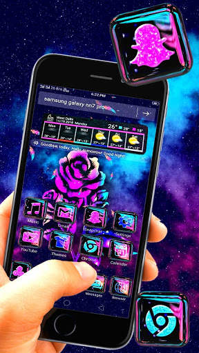 Feature Colorful 3D Theme screenshot 1