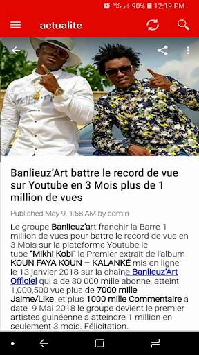Guinee HIT Music screenshot 3