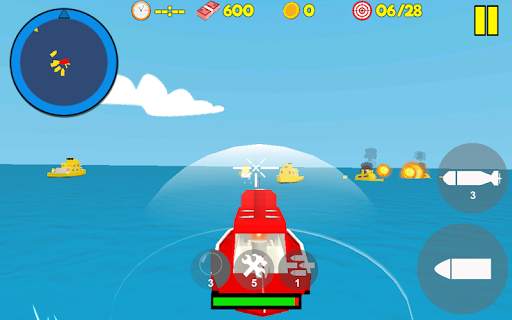 Warship Combat 3D: Otok-otok screenshot 8