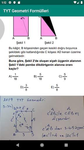 TYT geometri formülleri скриншот 7