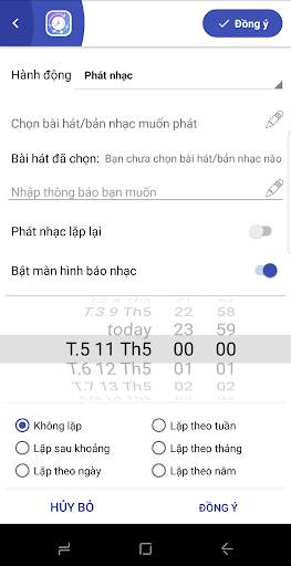 Hẹn giờ - Gọi, Nhắn tin, Wifi screenshot 4