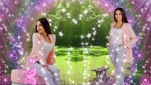 Glitter Effects Photo Blender screenshot 1