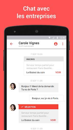 JOB TODAY - Offres d’emploi screenshot 5