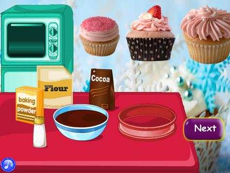 Cooking Cup Cake Winter screenshot 3