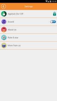 Smart Password App Lock Messenger Photo Lock App 6 تصوير الشاشة