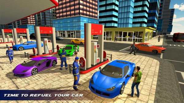 Highway Gas Station & Car Wash Game screenshot 1