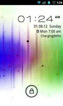 Go Locker Inverted ICS Theme 3 تصوير الشاشة