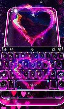 Neon Galaxy Heart screenshot 1
