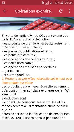 Fiscalité marocaine (TVA) screenshot 7