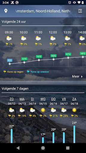Weer Realtime voorspelling screenshot 2