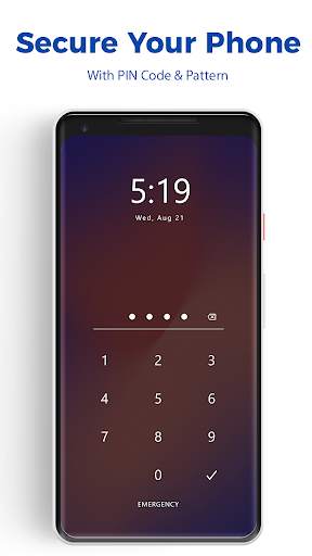 Q Lock screen screenshot 2