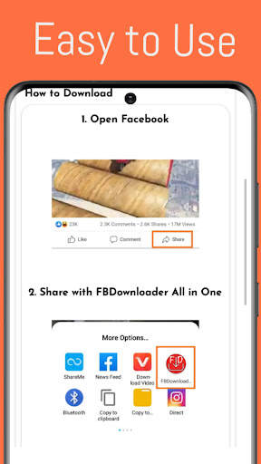 FBDownloader Video OR Storie screenshot 5
