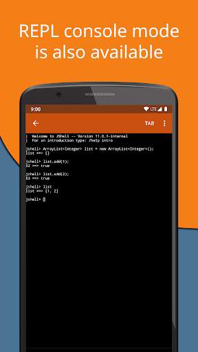 Jvdroid - IDE for Java screenshot 7