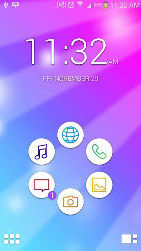 Colorful Theme for Smart Launcher screenshot 1
