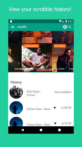 musiQ ♥ last.fm scrobbler & free music library app screenshot 14