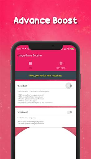 Happy Game Booster - Speed Booster - Ram Booster screenshot 2
