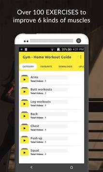 Gym - Home Workout Guide screenshot 1