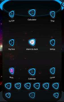 Next Launcher 3D Theme Galaxy screenshot 8