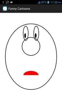 Funny Cartoon Faces screenshot 1