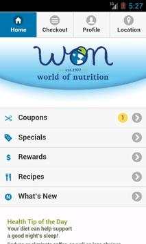 World of Nutrition screenshot 1