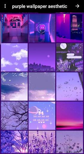 purple wallpaper aesthetic screenshot 3