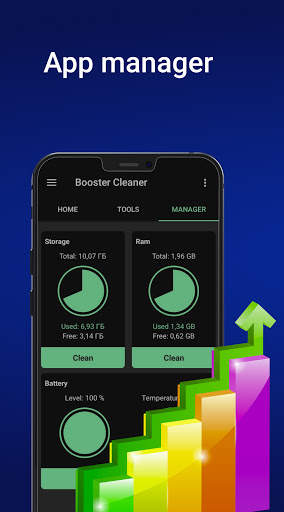 Booster & Phone cleaner - Boost mobile, clean ram screenshot 3