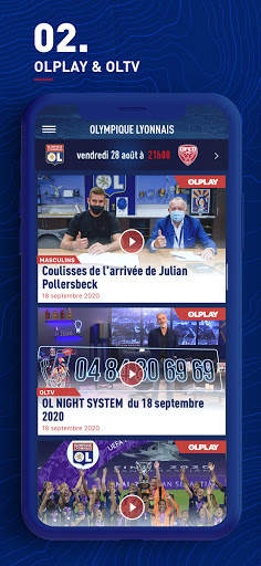 OL - OLPLAY, Match Center, News screenshot 3