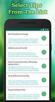Tips & Tricks For  WhatsApp screenshot 2